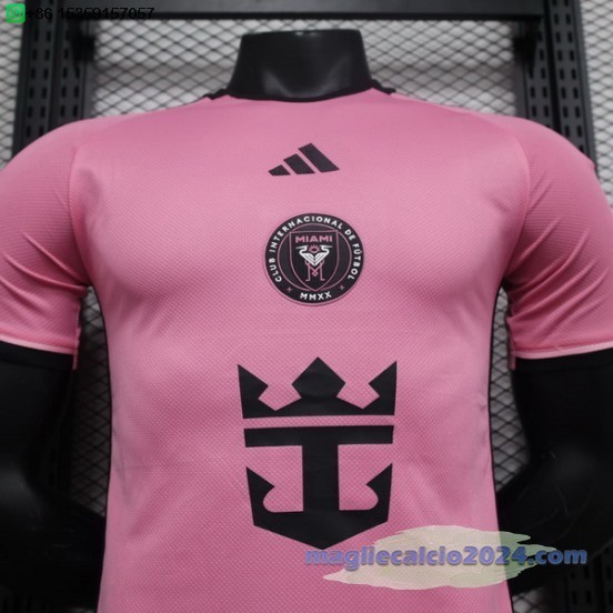 Home Giocatori Maglia Calcio Inter Miami 2024 2025 Poco Prezzo