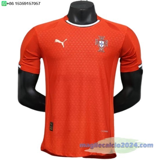 Home Giocatori Maglia Calcio Portogallo 2025 Poco Prezzo