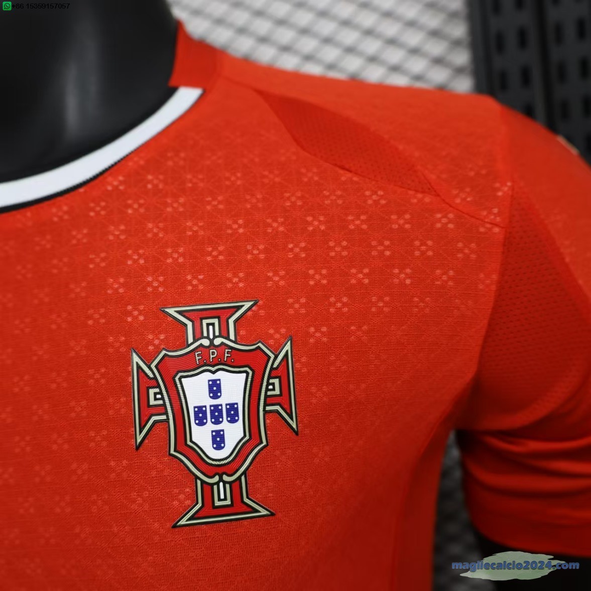 Home Giocatori Maglia Calcio Portogallo 2025 Poco Prezzo