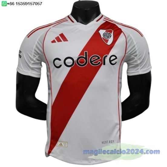 Home Giocatori Maglia Calcio River Plate 2024 2025 Poco Prezzo