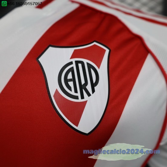 Home Giocatori Maglia Calcio River Plate 2024 2025 Poco Prezzo