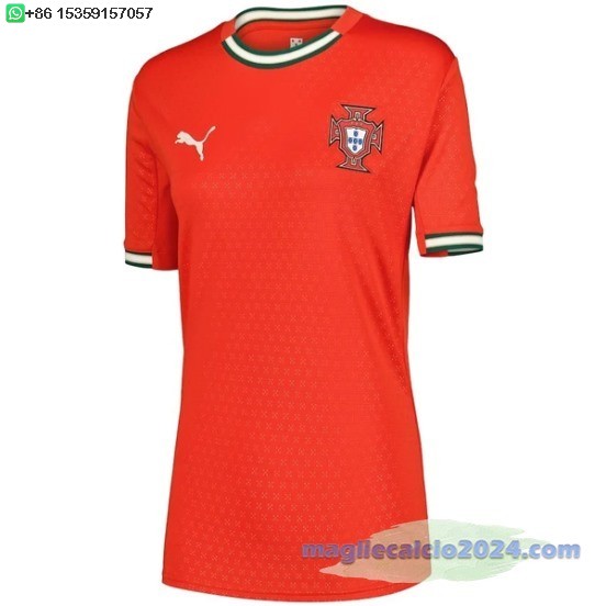 Home Maglia Calcio Donna Portogallo 2025 Poco Prezzo