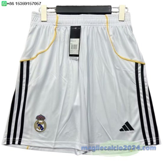 Home Pantaloni Real Madrid 2025 2026 Poco Prezzo