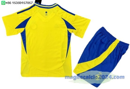 Home Set Completo Bambino Al Nassr 2024 2025 Poco Prezzo