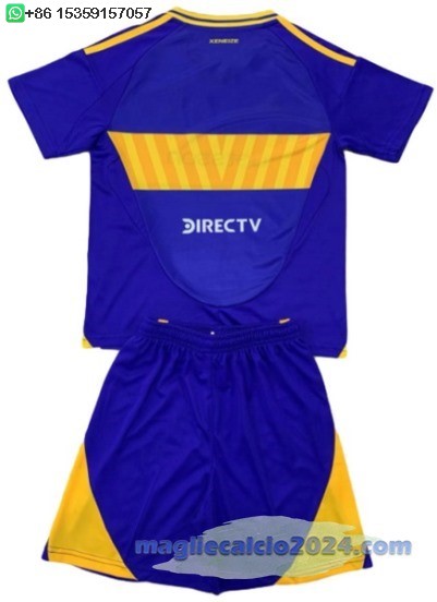 Home Set Completo Bambino Boca Juniors 2024 2025 Poco Prezzo