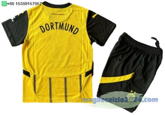 Home Set Completo Bambino Borussia Dortmund 2024 2025 Poco Prezzo