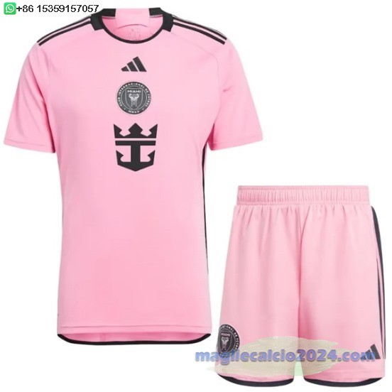 Home Set Completo Bambino Inter Miami 2024 2025 Poco Prezzo