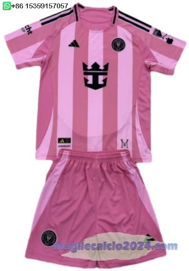 Home Set Completo Bambino Inter Miami 2025 2026 Poco Prezzo