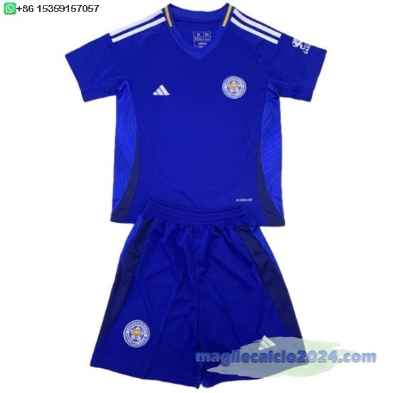 Home Set Completo Bambino Leicester City 2024 2025 Poco Prezzo