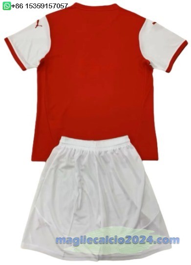 Home Set Completo Bambino Stade de Reims 2024 2025 Poco Prezzo
