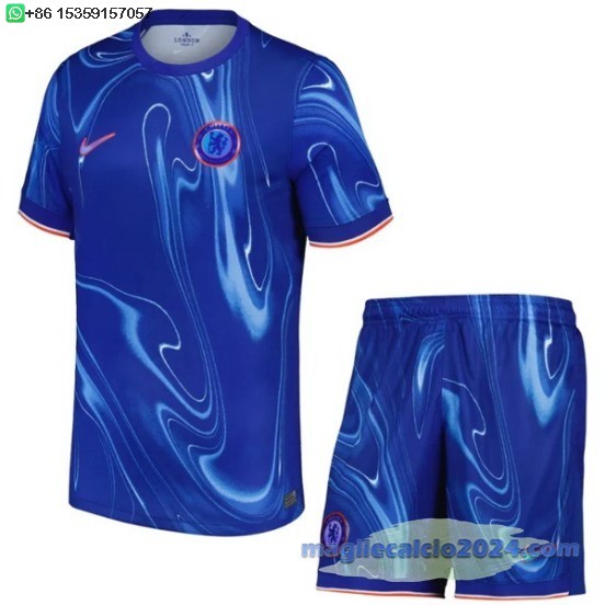 Home Set Completo Uomo Chelsea 2024 2025 Poco Prezzo