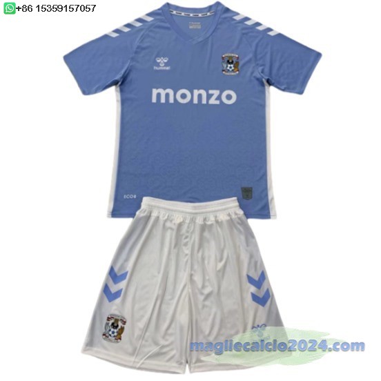 Home Set Completo Uomo Coventry City 2024 2025 Poco Prezzo