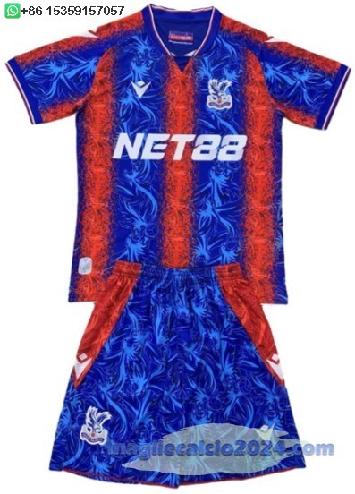 Home Set Completo Uomo Crystal Palace 2024 2025 Poco Prezzo