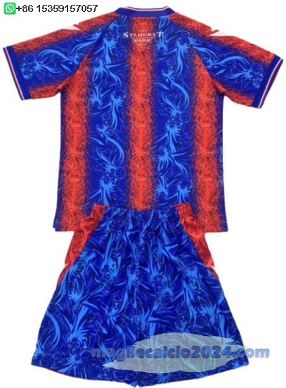 Home Set Completo Uomo Crystal Palace 2024 2025 Poco Prezzo