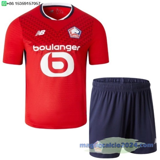 Home Set Completo Uomo Lille 2024 2025 Poco Prezzo