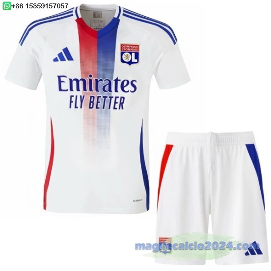 Home Set Completo Uomo Lyon 2024 2025 Poco Prezzo