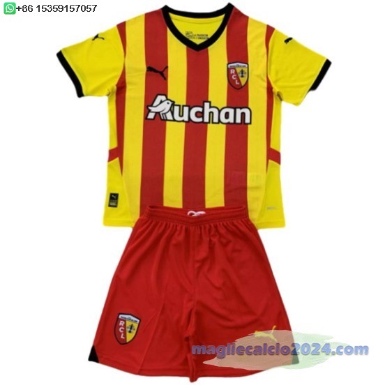 Home Set Completo Uomo RC Lens 2024 2025 Poco Prezzo