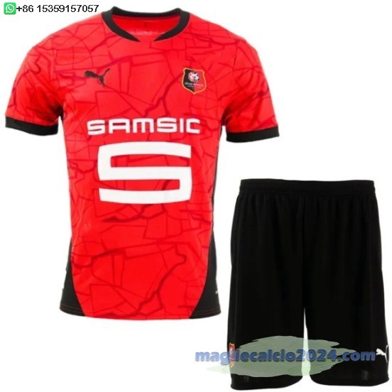 Home Set Completo Uomo Rennais 2024 2025 Poco Prezzo