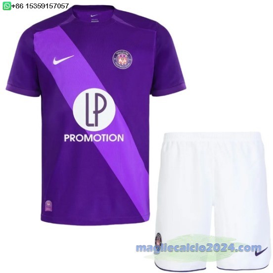 Home Set Completo Uomo Toulouse 2024 2025 Poco Prezzo