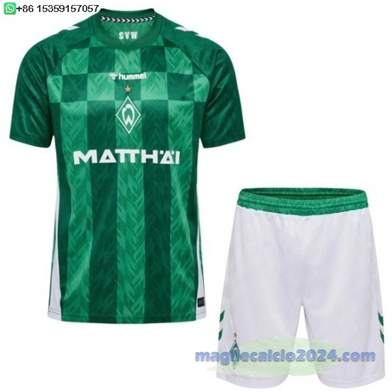 Home Set Completo Uomo Werder Bremen 2024 2025 Poco Prezzo