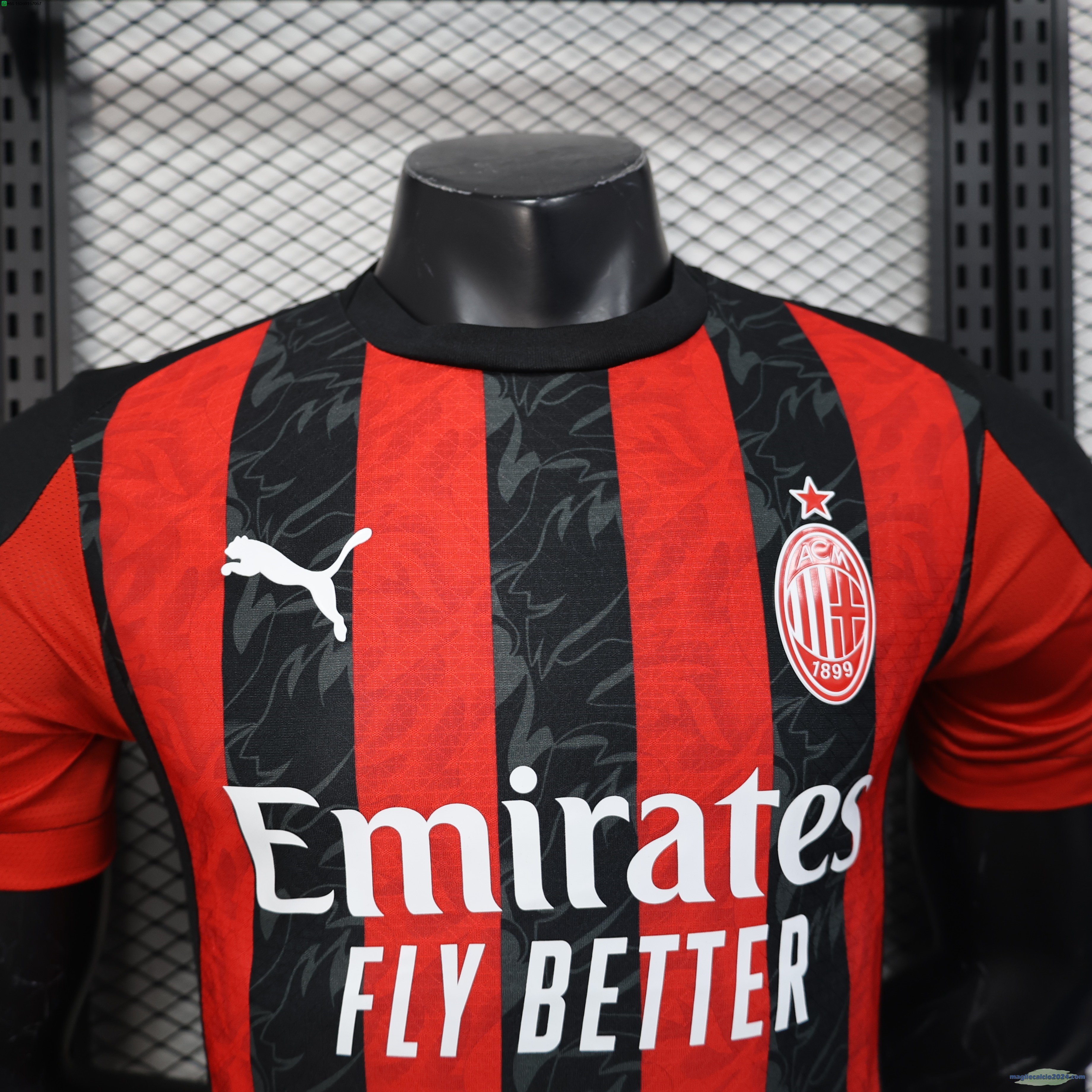 Home concetto Giocatori Maglia Calcio AC Milan 2025 2026 Poco Prezzo