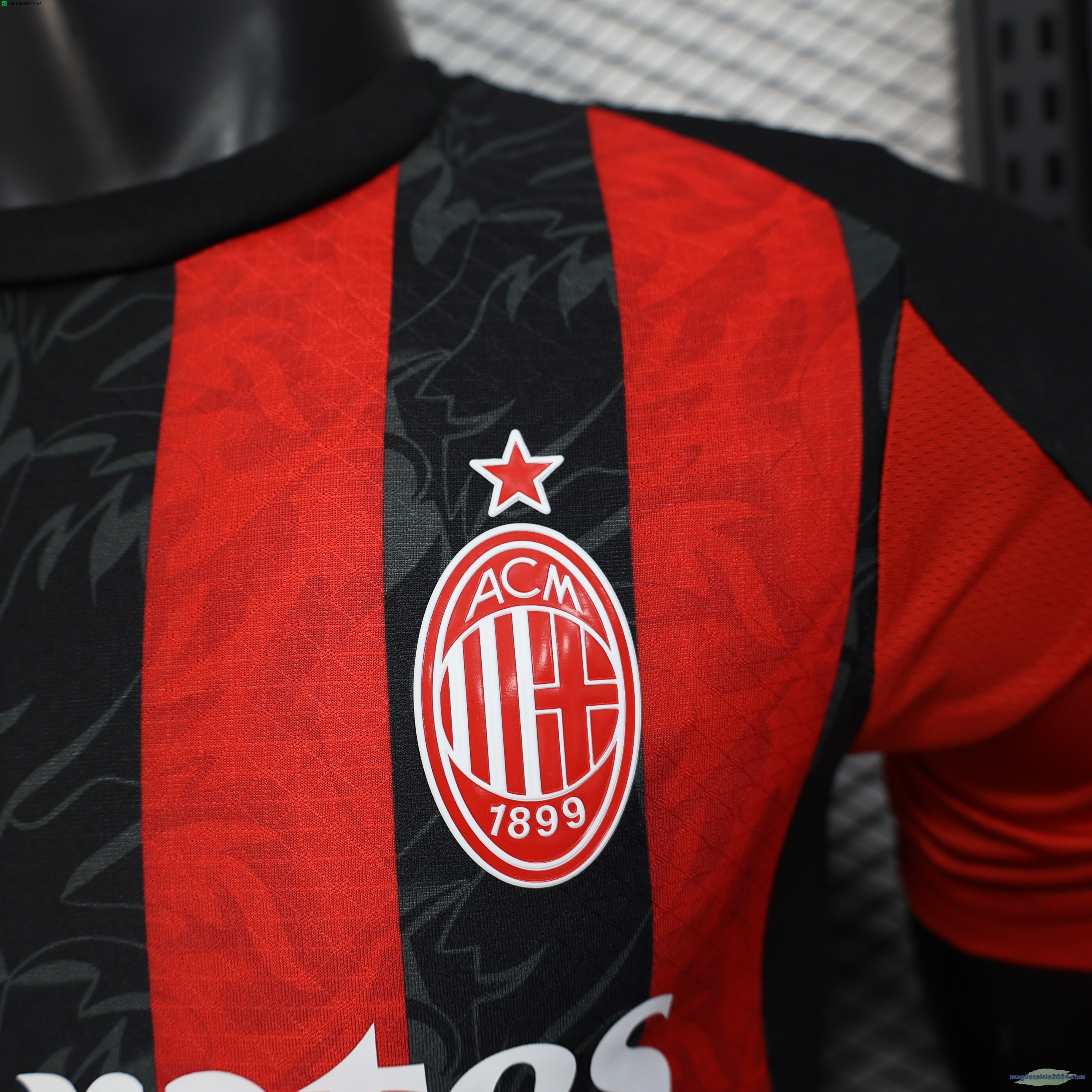 Home concetto Giocatori Maglia Calcio AC Milan 2025 2026 Poco Prezzo