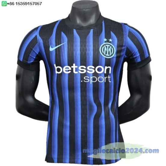 Home concetto Giocatori Maglia Calcio Inter Milán 2025 2026 Poco Prezzo