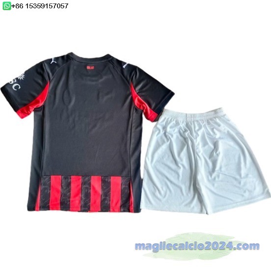 Home concetto Set Completo Uomo AC Milan 2025 2026 Poco Prezzo