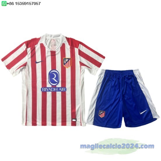 Home concetto Set Completo Uomo Atlético Madrid 2025 2026 Poco Prezzo