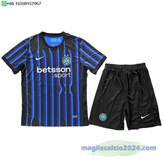 Home concetto Set Completo Uomo Inter Milán 2025 2026 Poco Prezzo