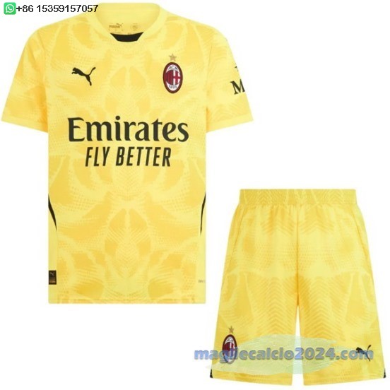 Portiere Set Completo Bambino AC Milan 2024 2025 Poco Prezzo