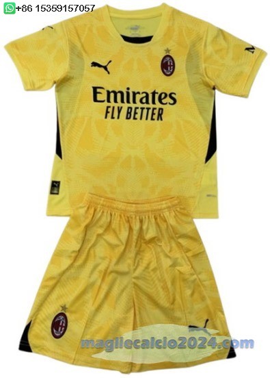 Portiere Set Completo Bambino AC Milan 2024 2025 Poco Prezzo