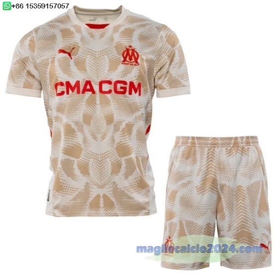 Portiere Set Completo Bambino Marsella 2024 2025 Poco Prezzo