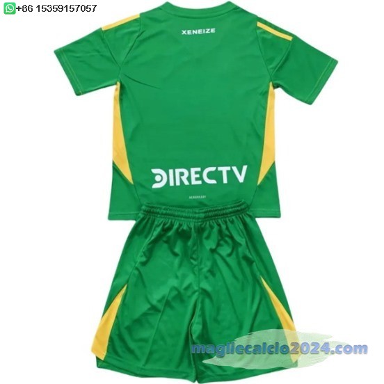 Portiere Set Completo Uomo Boca Juniors 2024 2025 Verde Poco Prezzo