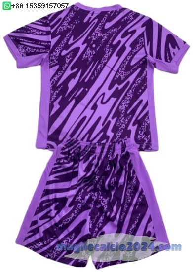 Portiere Set Completo Uomo Paris Saint Germain 2024 2025 Purpureo Poco Prezzo