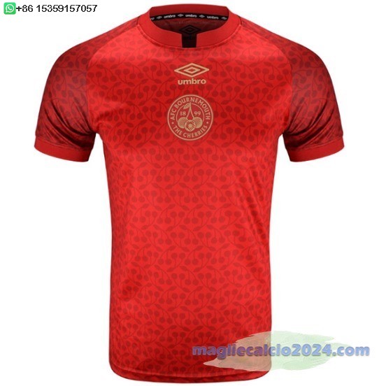 Previo al partido Thailandia Maglia Calcio Bournemouth 2024 2025 Poco Prezzo