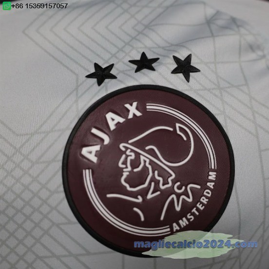 Terza Giocatori Maglia Calcio Ajax 2024 2025 Poco Prezzo