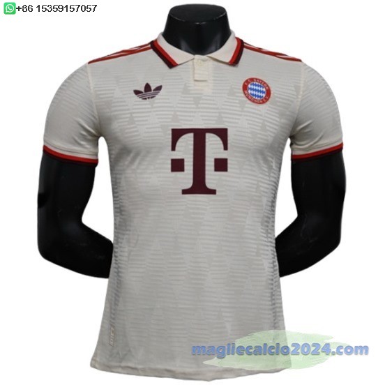 Terza Giocatori Maglia Calcio Bayern Monaco 2024 2025 Poco Prezzo