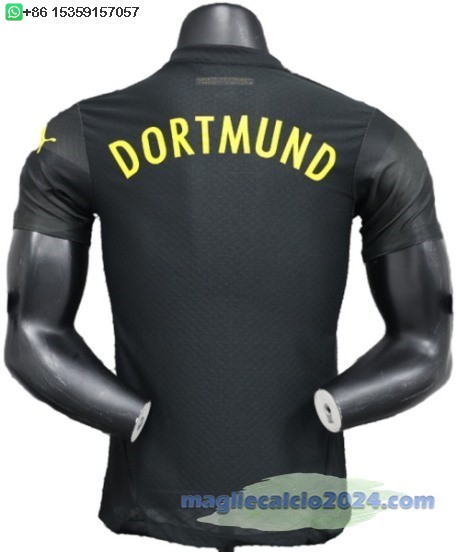 Terza Giocatori Maglia Calcio Borussia Dortmund 2024 2025 Poco Prezzo