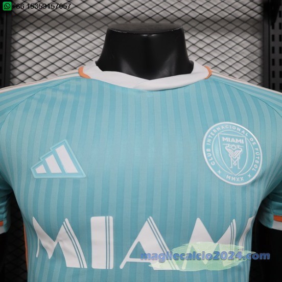 Terza Giocatori Maglia Calcio Inter Miami 2024 2025 Poco Prezzo