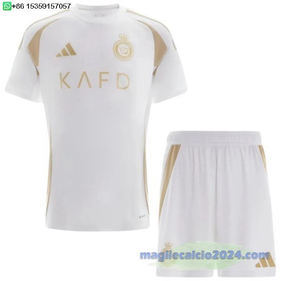 Terza Set Completo Bambino Al Nassr 2024 2025 Poco Prezzo