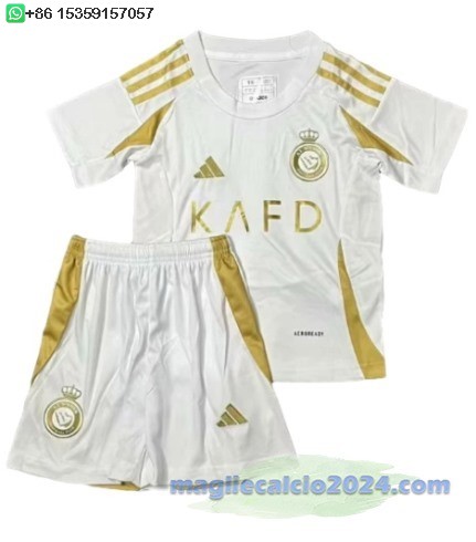 Terza Set Completo Bambino Al Nassr 2024 2025 Poco Prezzo