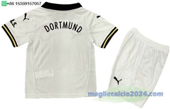 Terza Set Completo Bambino Borussia Dortmund 2024 2025 Poco Prezzo