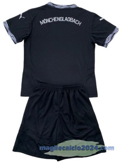 Terza Set Completo Bambino Borussia Mönchengladbach 2024 2025 Poco Prezzo