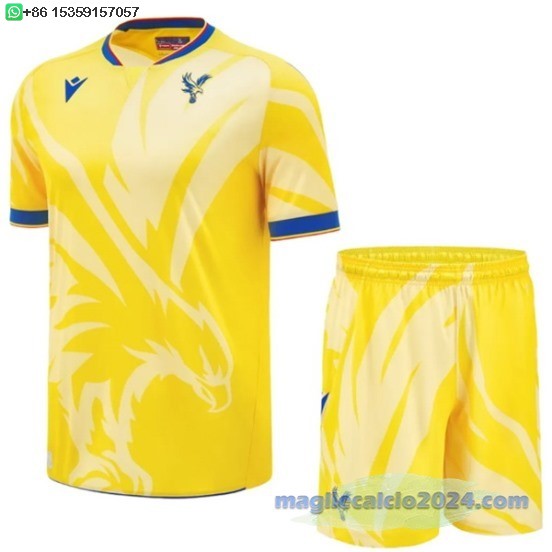 Terza Set Completo Bambino Crystal Palace 2024 2025 Poco Prezzo