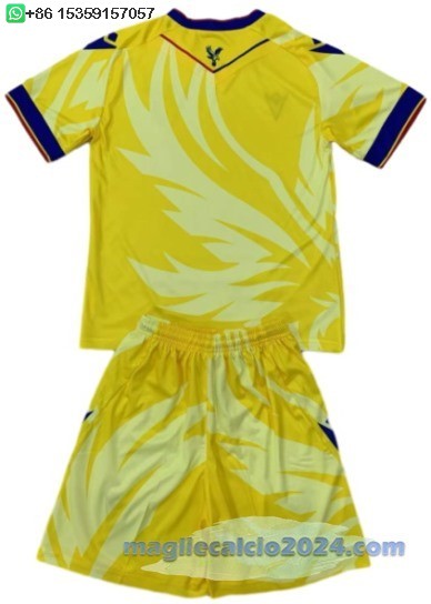 Terza Set Completo Bambino Crystal Palace 2024 2025 Poco Prezzo