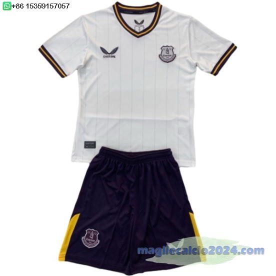 Terza Set Completo Bambino Everton 2024 2025 Poco Prezzo