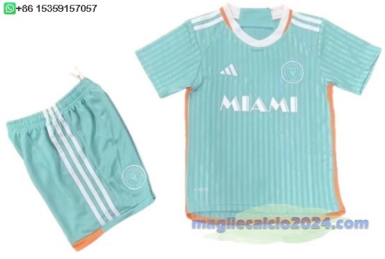 Terza Set Completo Bambino Inter Miami 2024 2025 Poco Prezzo
