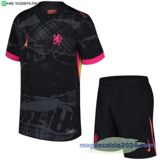 Terza Set Completo Uomo Chelsea 2024 2025 Poco Prezzo