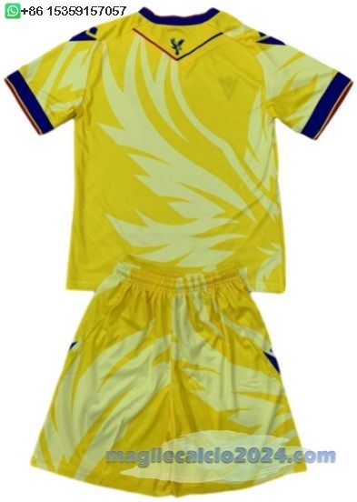 Terza Set Completo Uomo Crystal Palace 2024 2025 Poco Prezzo